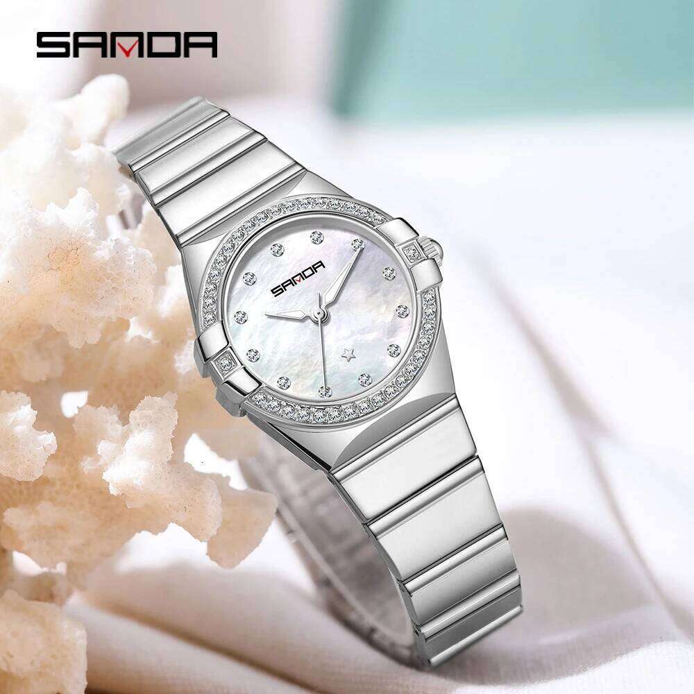 SANDA 1148 Simple and Elegant Quartz Retro Waterproof Fashion Business Women's H260228