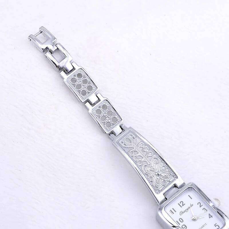 silver women women's es ladies female clock reloj mujer zegarek damski relogio feminino H260228