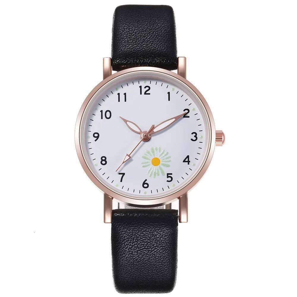 Fashion Ladies Quartz Wristes Little Daisy Women's Small Creative Gift Student es Female Tiny for Women H260228