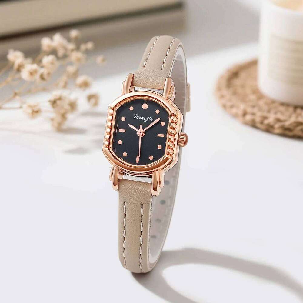 Fashion Exquisite Temperament PU Leather Quartz es for Women H260228