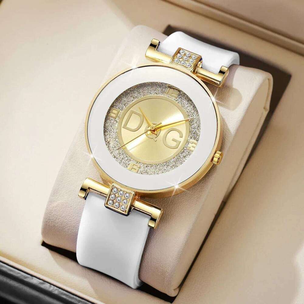 1/2/4PCS Fashion Silicone Band Women Rhinestone Ladies Quartz Wrist es Reloj MujerWithout Box H260228