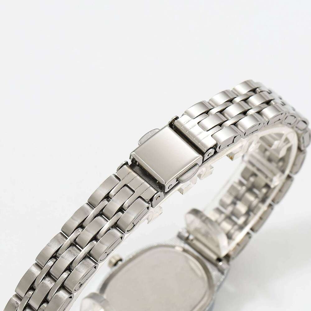 New Trendy Fashionable, Oval Steel Strap Women's , Simple and Versatile, Small Dial, Elegant H260228