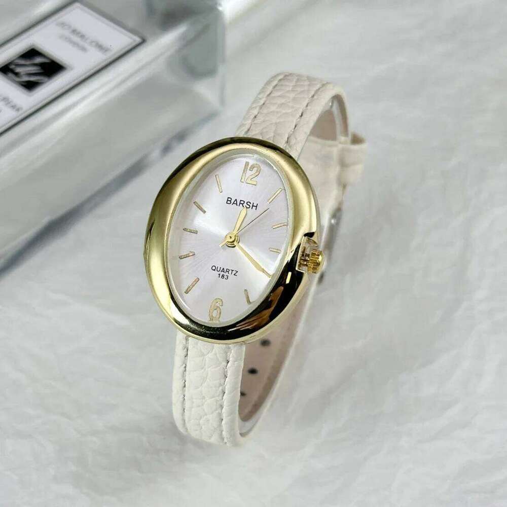 Fashion Quartz for Women Simple Leather Strap Pigeon Egg Dial Ladies es Gift Girl Wristes Dropshipping H260228