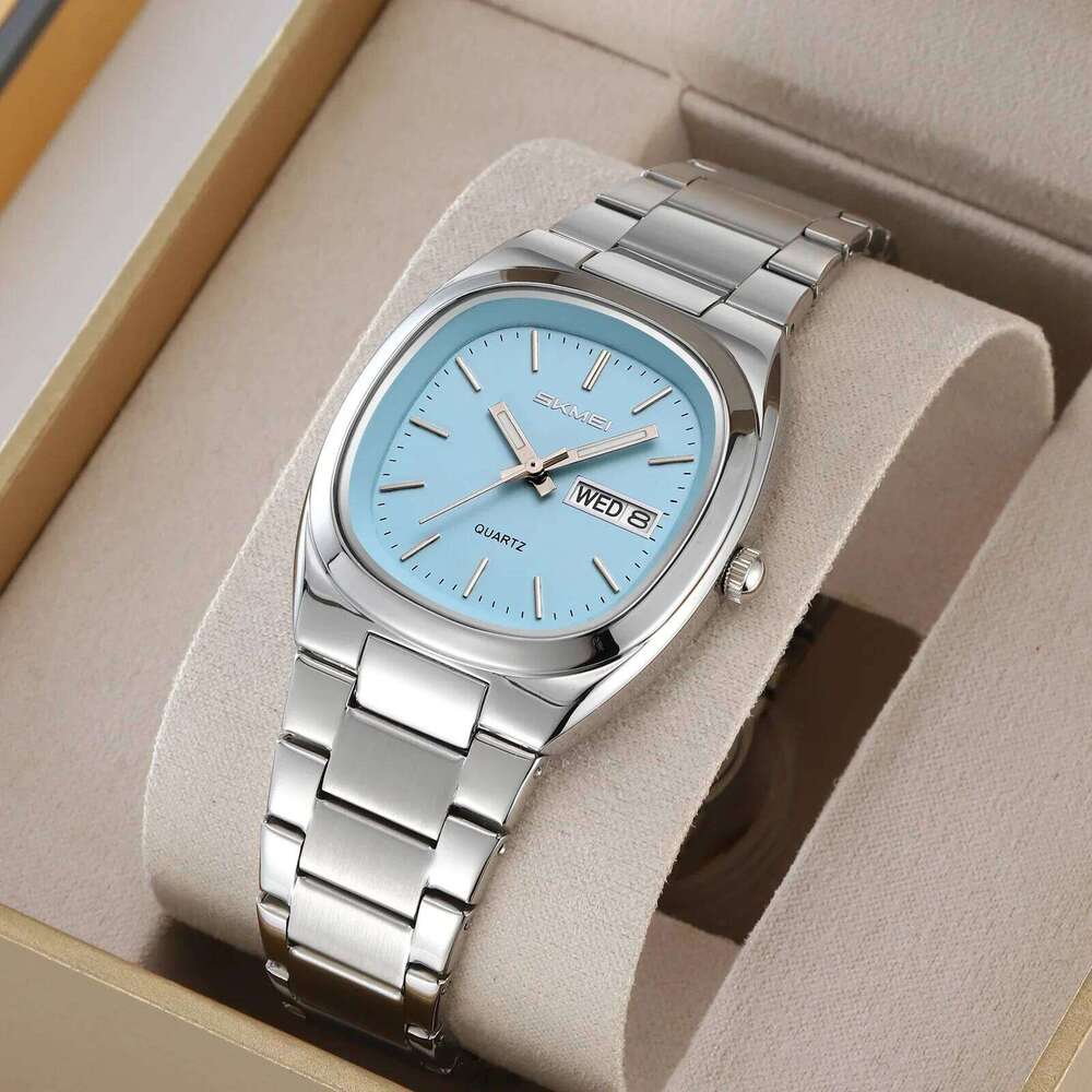 SKMEI 2420 Time es Casual Female Wrist Dress For Women Ladies Business Steel Clock Fashion Quartz Date H260228