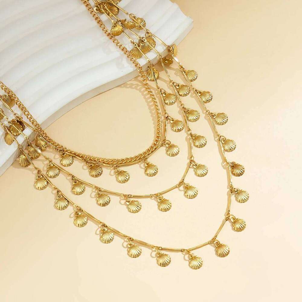 Bohemian Star Butterfly Pendant Waist Vintage Multi Layered Metal Belly Chain Women's Summer Beach Body Jewelry H260228