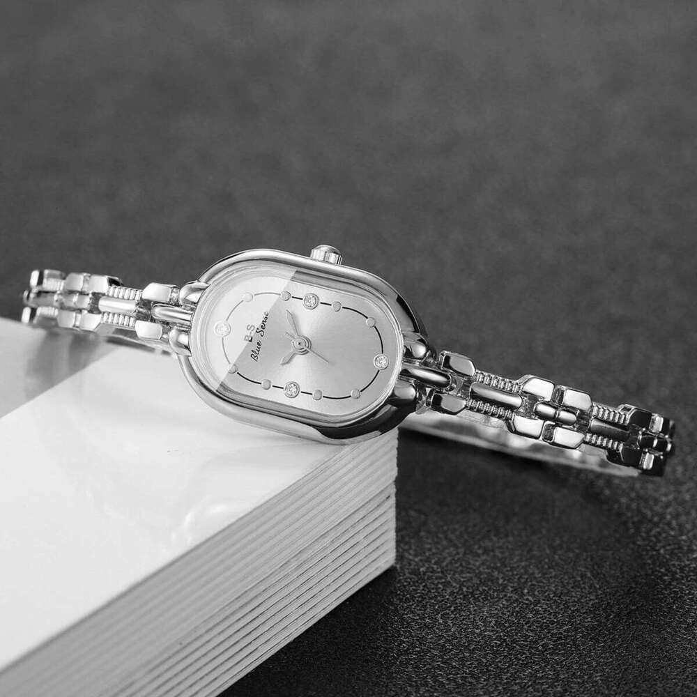 Fashion Rhinestone Small Dial WomQuartz Ladies Elegant Strap Wrist Reloj Mujer Girls Clock GiftWithout Box H260228