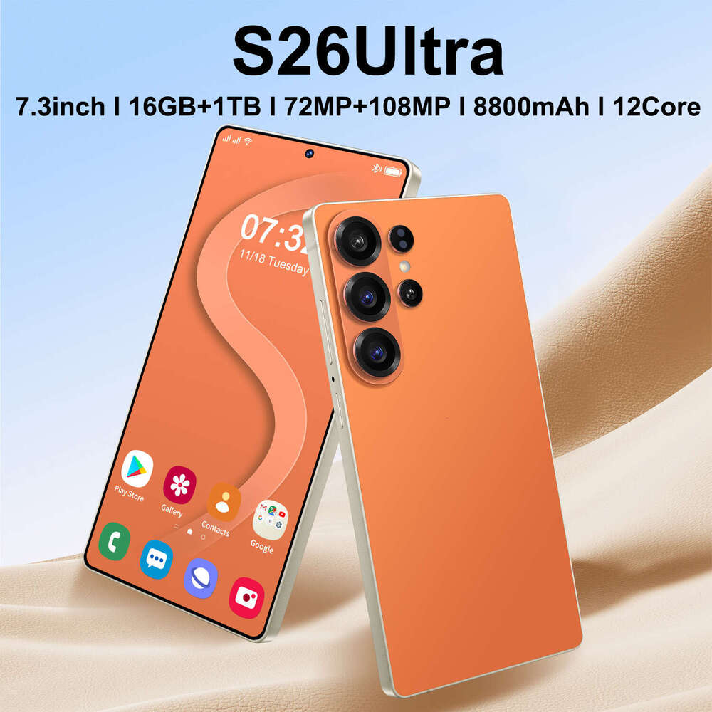 Well-known Brand Hot New Product Cross-border S Smart Android Mobile Phone TB Foreign Trade Large Screen Factory Direct Sales CKS