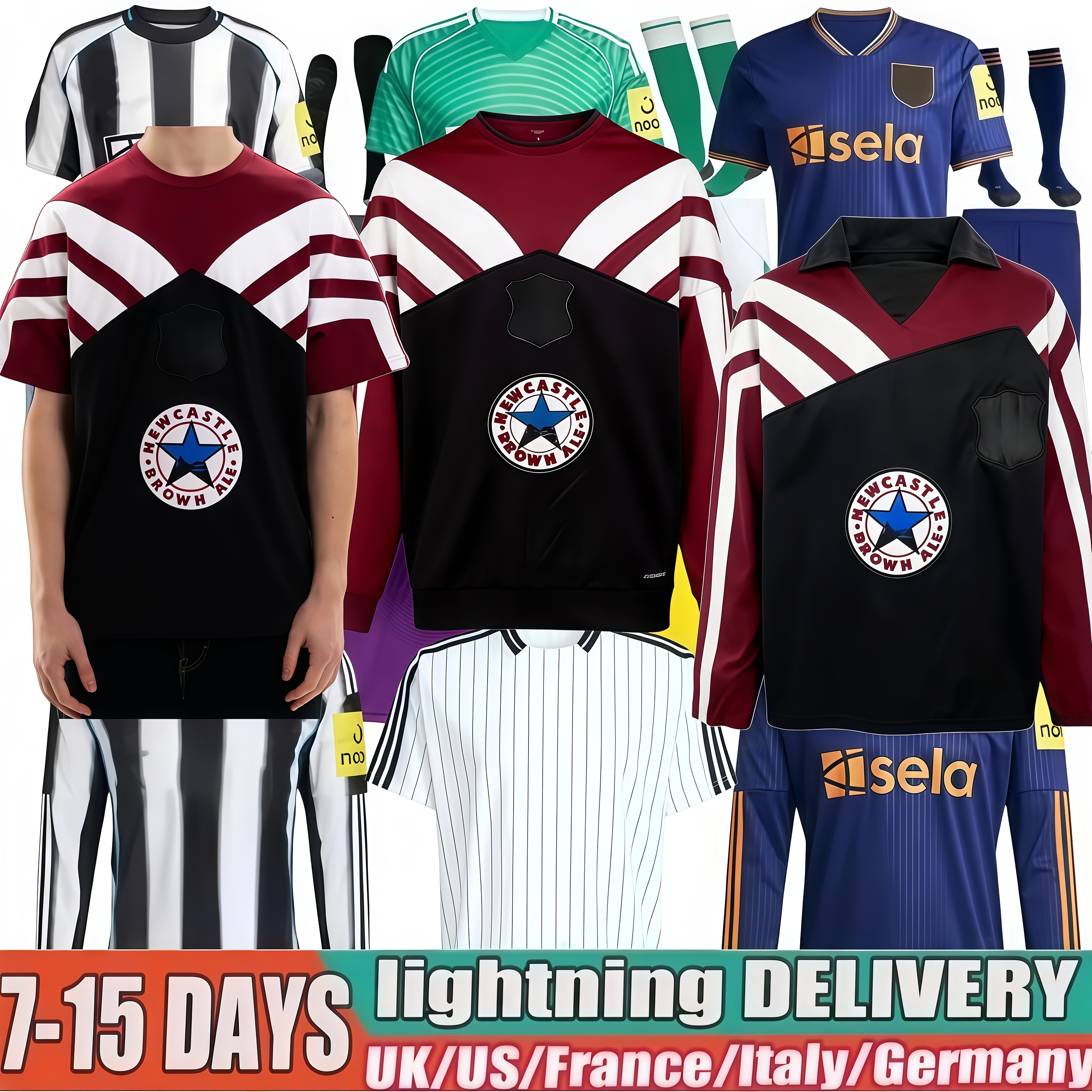 25 26 TONALI NEWCASTL E soccer jerseys BLACK Kids ELANGA 9 2025 BARNES BRUNO G. Gordon ISAK Football Shirt Home Away Botman fans Woltemade TRAINING PRE MATCH THIAW