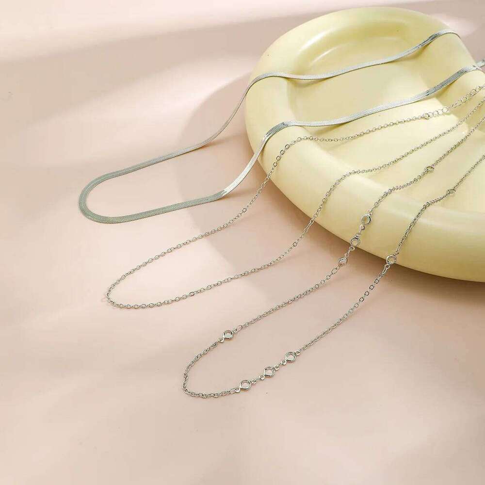 3Pcs Sexy Gold Color Flat Snake Bellly Waist Chain for Women Boho Rhinestone Belt Body Jewelry Summer Bikini Accessories H260228