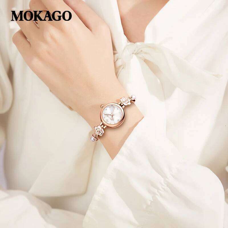 MOKAGO 8142 Quartz es for Woman Fashion Small Dial Elegant Casual Business Ladies Wrist relogio feminino H260228