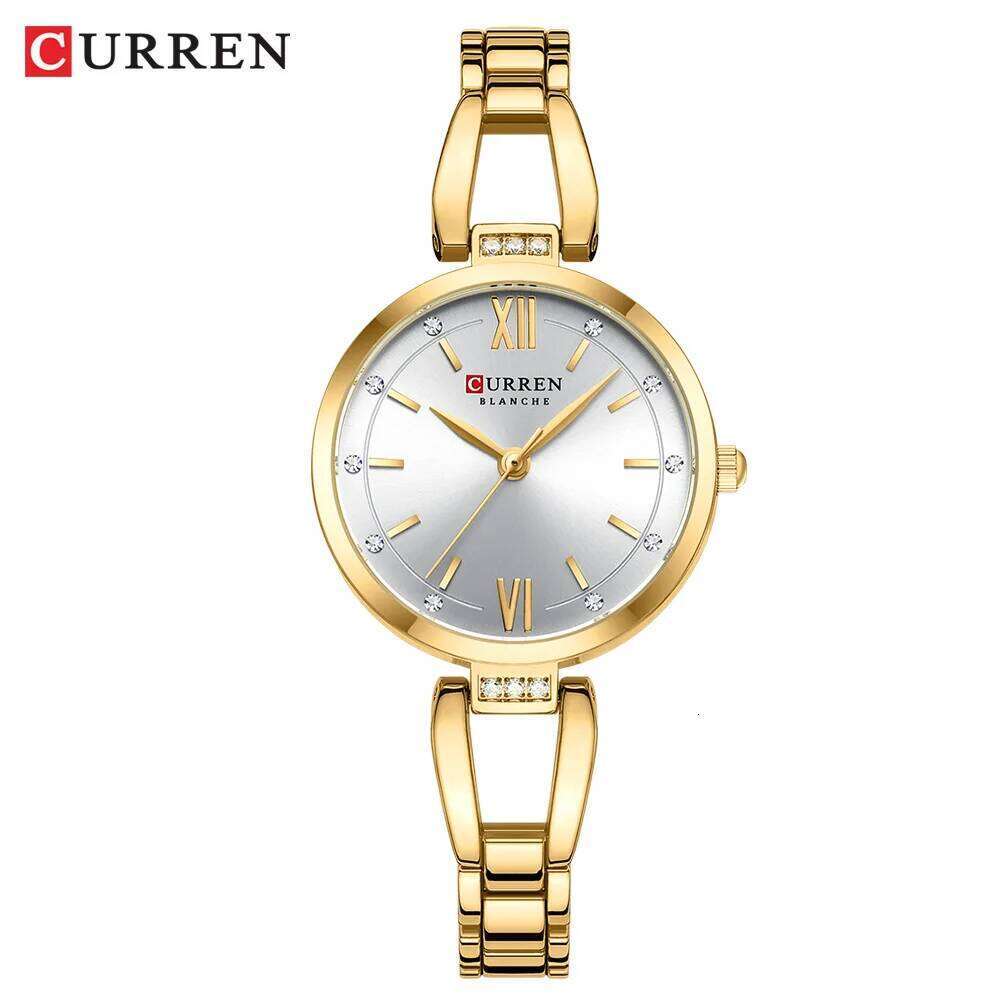 CURREN For Woman High Quality Diamond Ladies Quartz Waterproof Stainless Steel Women es reloj+box H260228