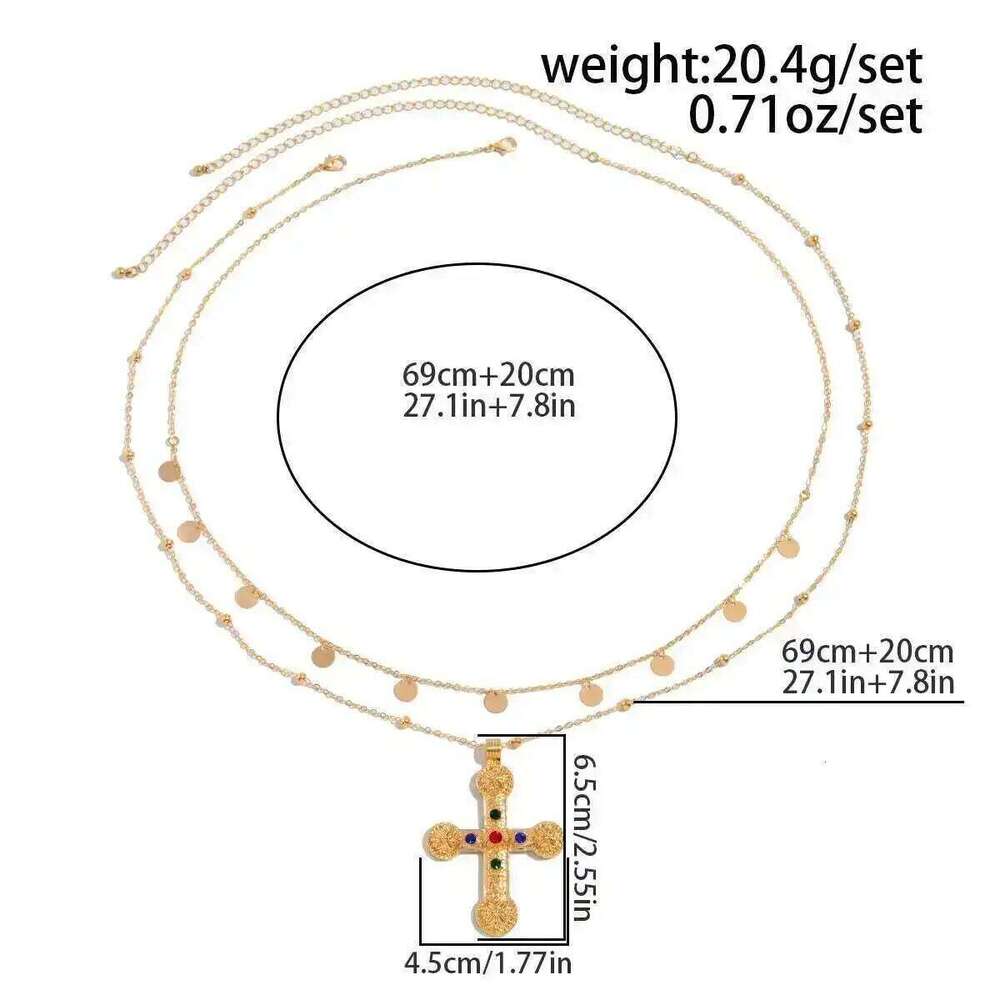 Ingemark 2Pcs/Set Simple Cross Jesus Bowknot Pendant Waist Chain Women Summer Beach Bikini Belly Belt Rave Festival Body Jewelry H260228