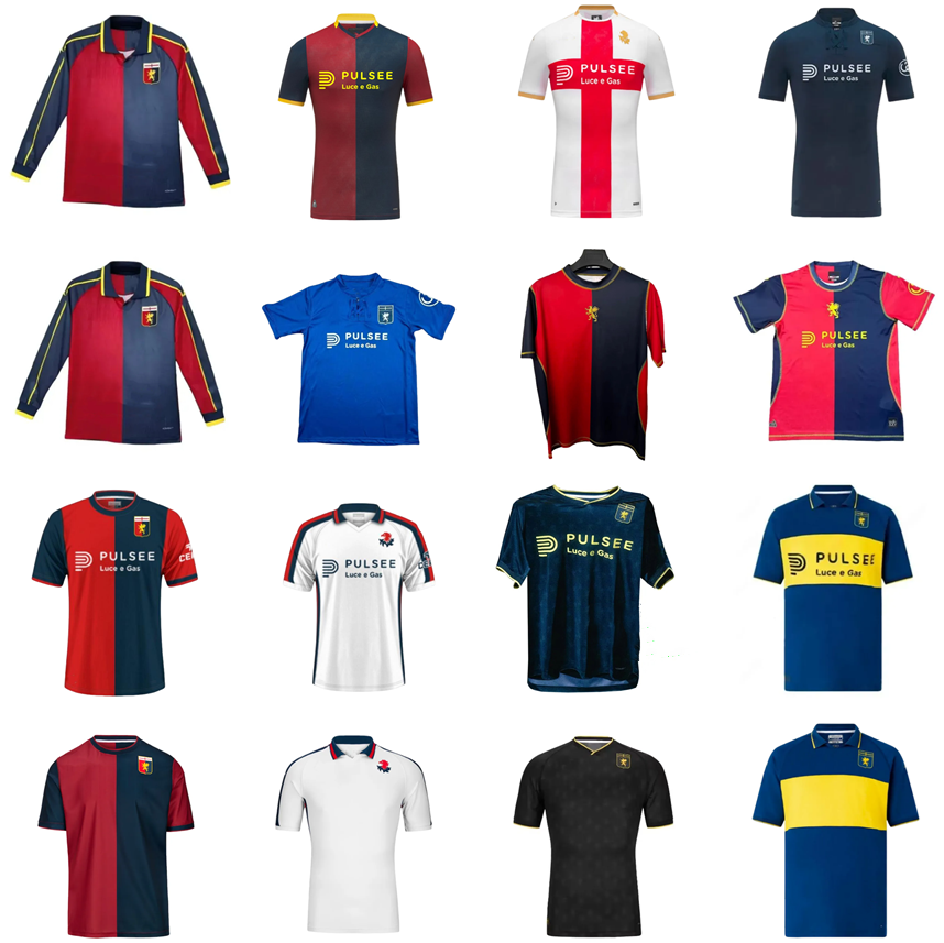 XXXL 4XL 2025 2026 Genoa BALOTELLI soccer jerseys 25 26 PINAMONTI MESSIAS JR VITINHA BADELJ CFC MALINOVSKYI FRENDRUP THORSBY BOHINEN Football Shirts