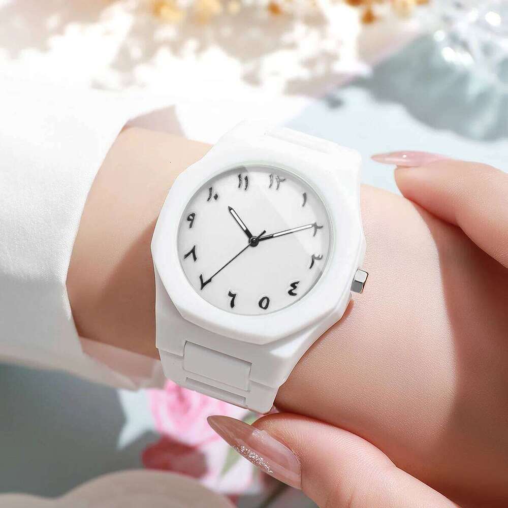 Fashion Plastic Strap Quartz Casual Women es Reloj Mujer Girls Clock Gift No Box H260228