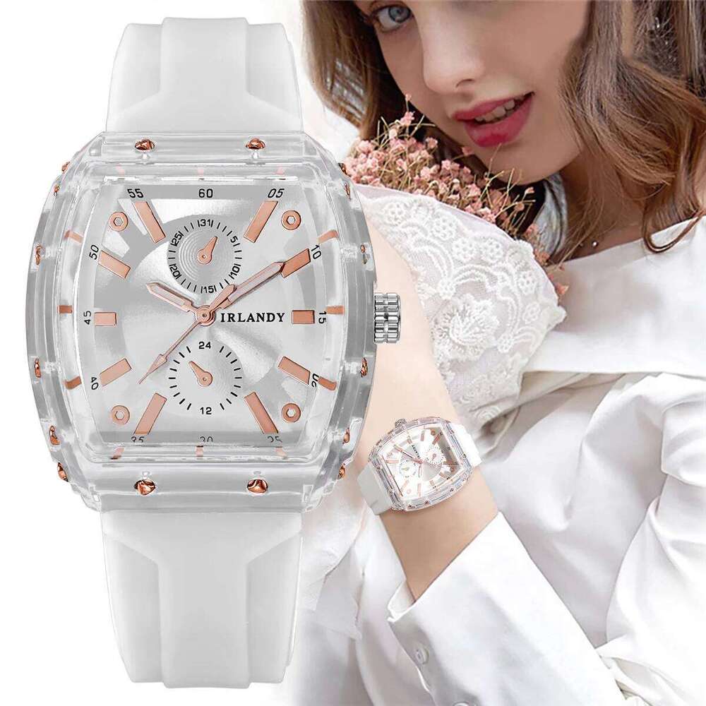 Fashion Silicone Band Women Quartz Casual Ladies Analog Wristes For Girls Clock Reloj MujerWithout Box H260228