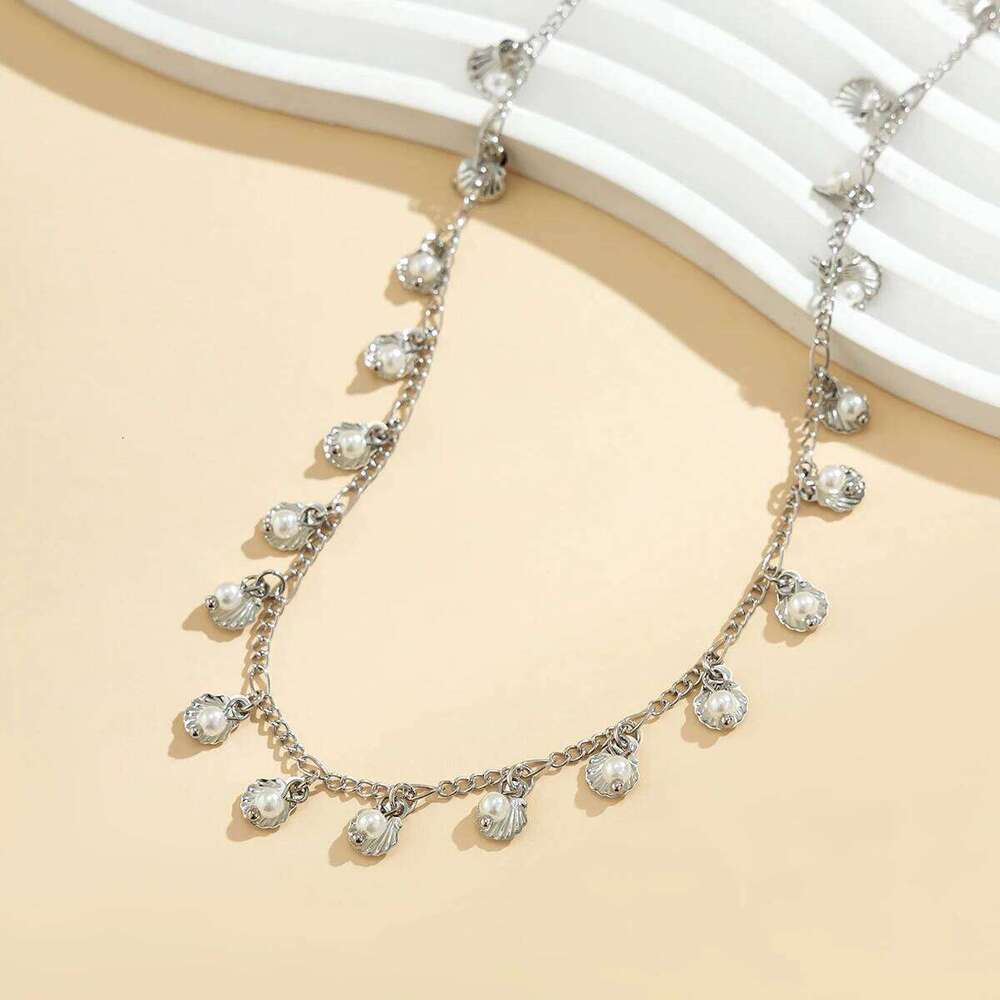 Ingemark Vintage Tiny Conch Lingerie Chain Waist Belly Belt for Women Summer Bikini Festival Rave Body Jewelry Y2K Accessories H260228