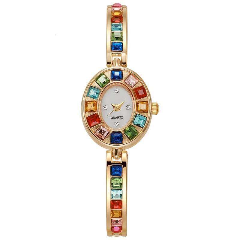 Fashion Rhinestone Women Square Dial Ladies Quartz es Band Wristes H260228