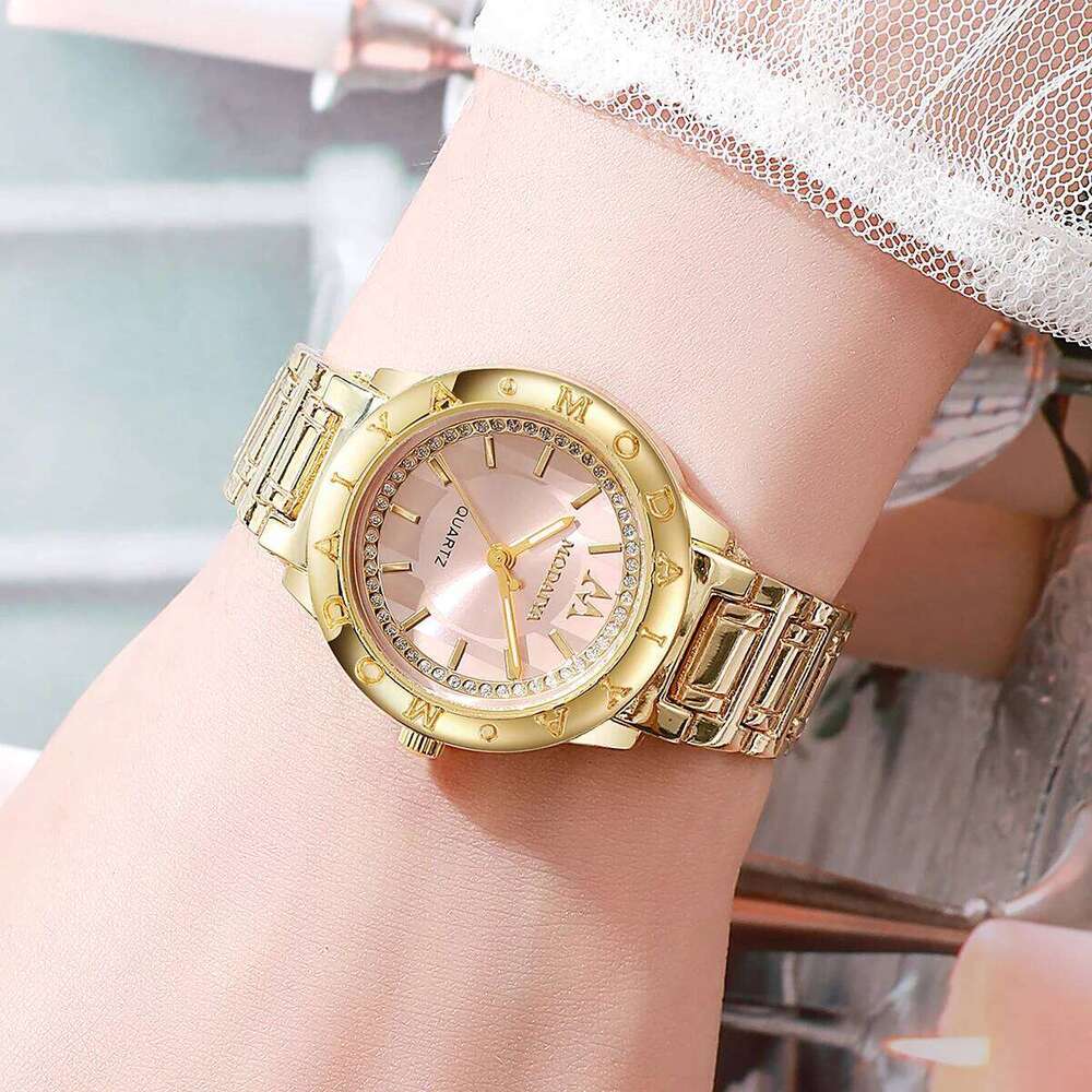 New Ladies Wristes Fashion Diamond Women's Quartz es Top Brand Woman's Gifts Clock H260228