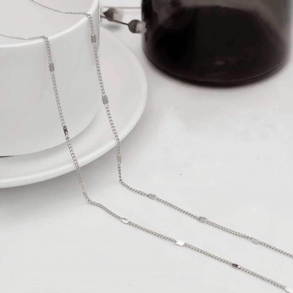 New Metal Flat Thin Double-layer Women's Popular Body Chain Waist 2025 Summer Bikini Accessory H260228