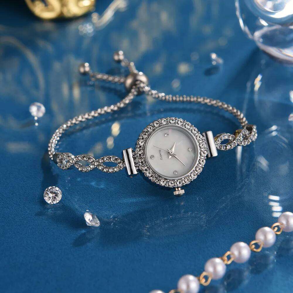 Simple Quartz Small Dial Women's Clock H260228