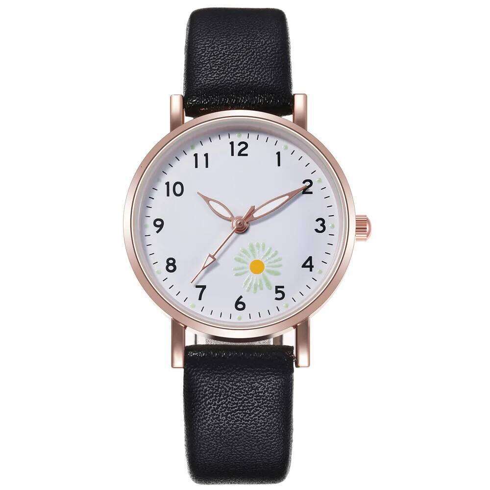 Little Daisy Women's Simple and Fresh Luminous Quartz H260228
