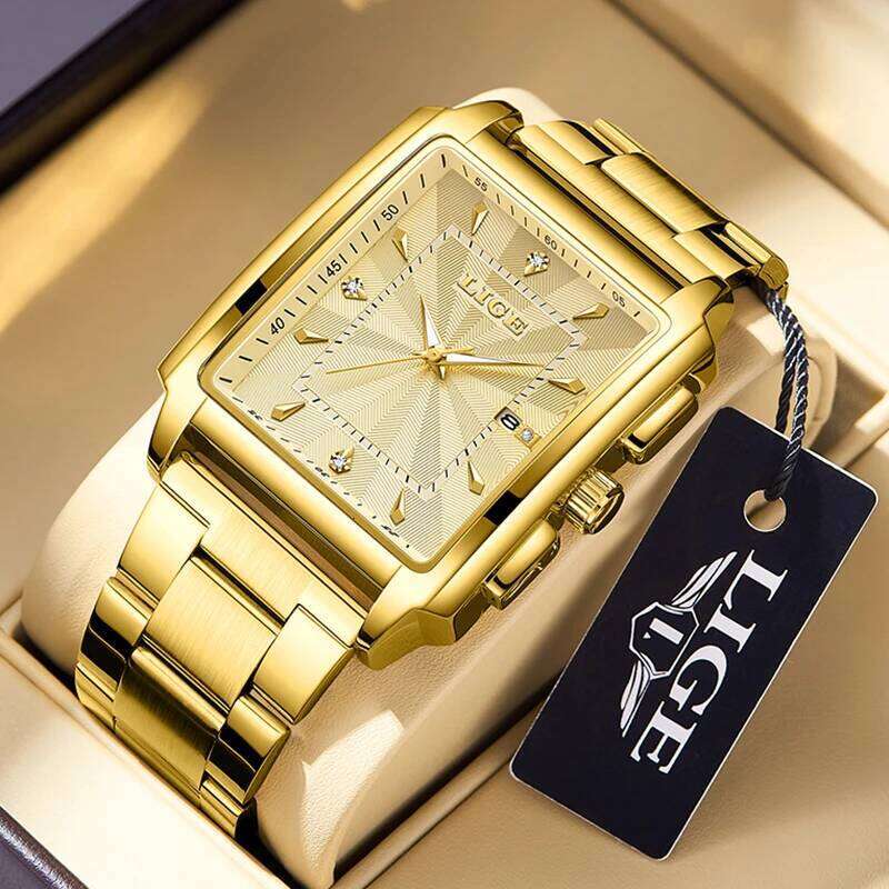 LIGE Fashion Waterproof For Top Brand Luxury Women Casual Sport Date Women's Quartz Wristes Montre Femme H260228