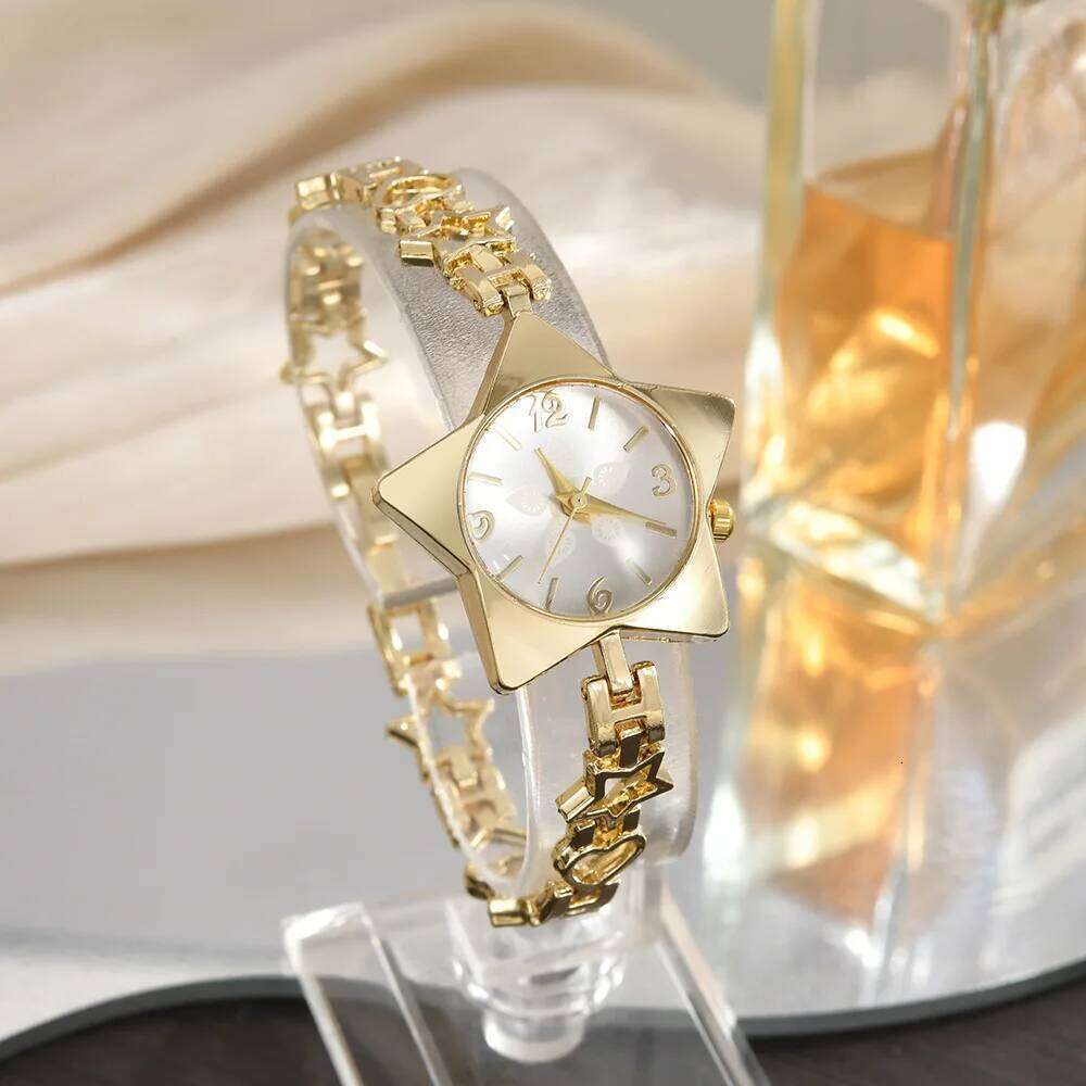 New Creative Fashion Simple Holiday Star Pentagram Women's Quartz H260228