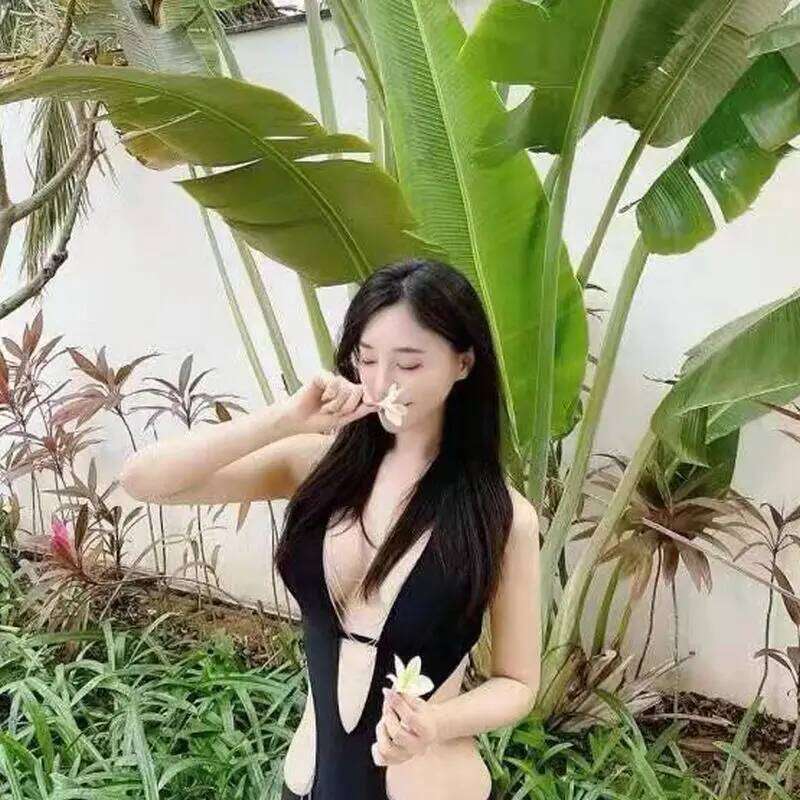 Swimsuit Female One-piece Sexy Backless Black Deep V Slimming Beach Resort Spa Bikini Swimming Women Swimwear Dropshipping Z260301