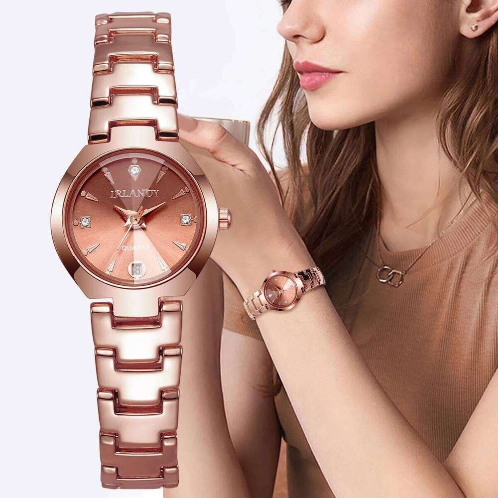 Women es Fashion Small Dial Quartz Ladies Calendar Wristes Reloj MujerWithout Box H260228