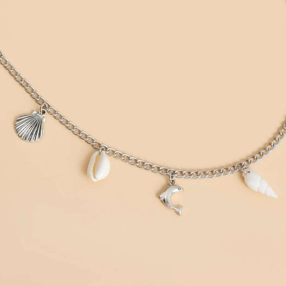 Body Chain for Women Ocean Theme Waist Jewelry with Shells and Starfish Beach Style Summer Fashion Swimsuit Accessories H260228