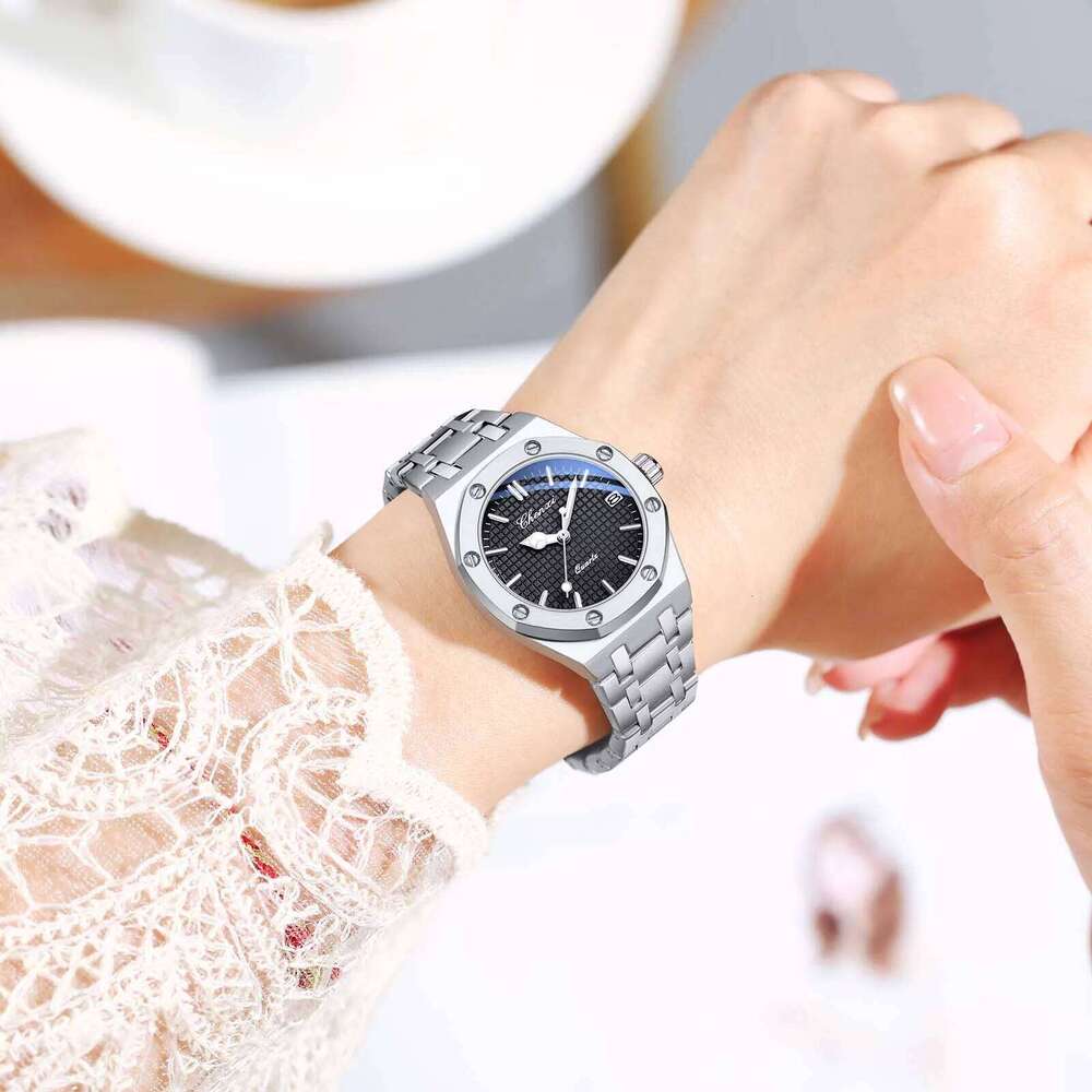 CHENXI Fashionable Classic Wrist Waterproof Luminous Calendar Quartz es for Woman Relojes Para Damas H260228