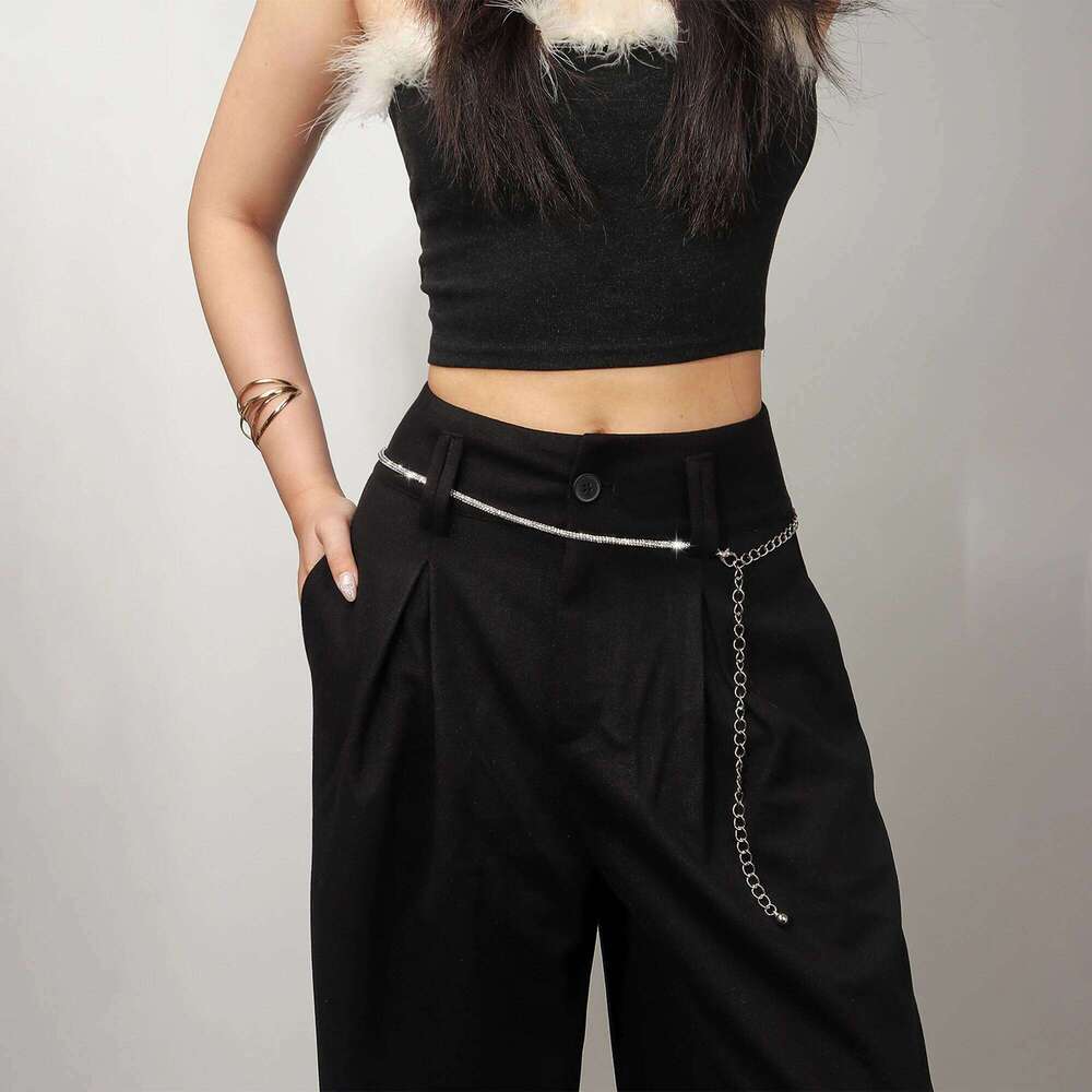 Ladies Rhinestone Waist Chain Skirt Decoration Fashion Accessory for Women H260228