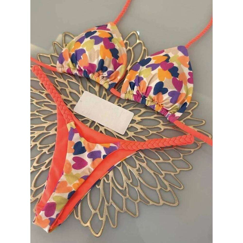 High Waist Swimsuit Sexy Thong Bikini Set Zebra Print Brazilian Swimwear 2023 New Biquini Swim Bathing Suits Women Z260301