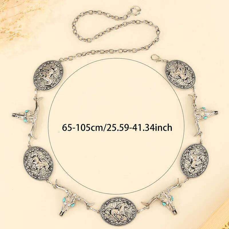 Body Jewelry Belt Women Metal Waist Fashion Multilayer Chain Belts for Dress H260228
