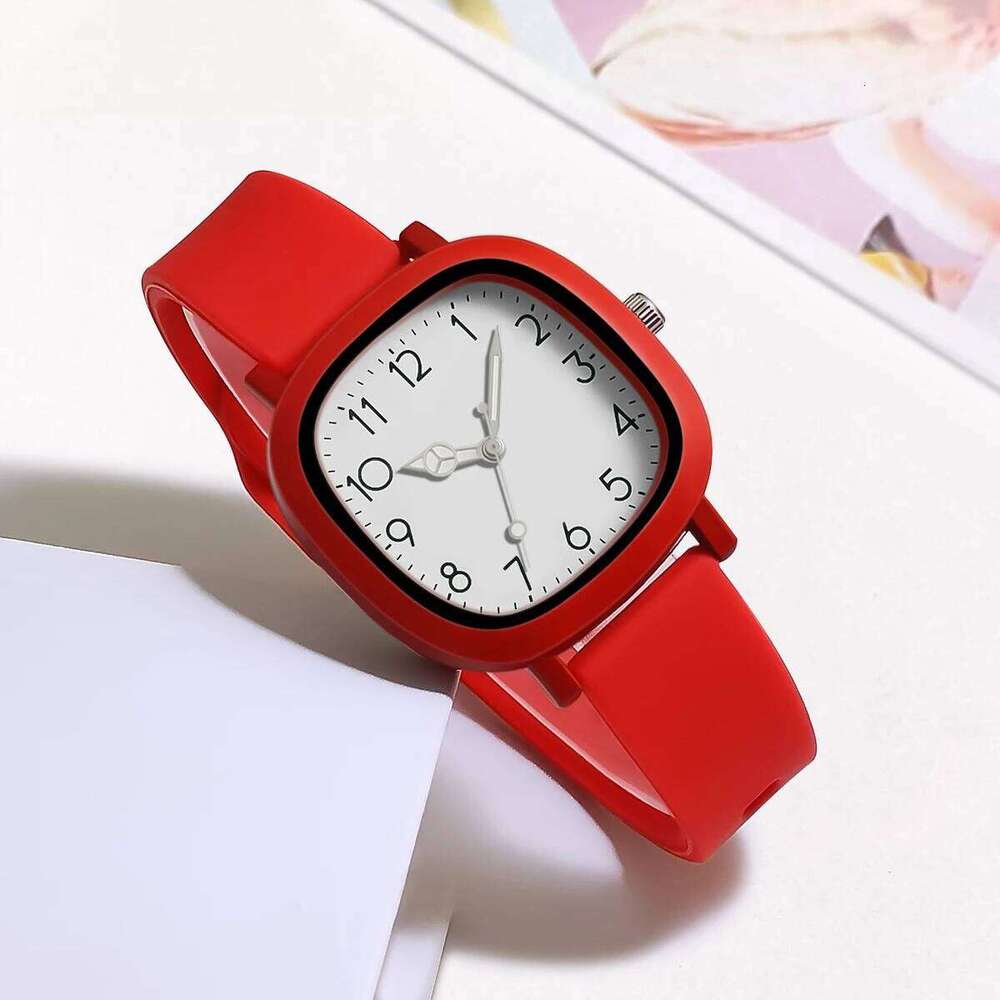 Fashion Silicone Quartz Wristes For Women Clock Christmas Gift Valentine's Day Ladies es Reloj Mujer H260228