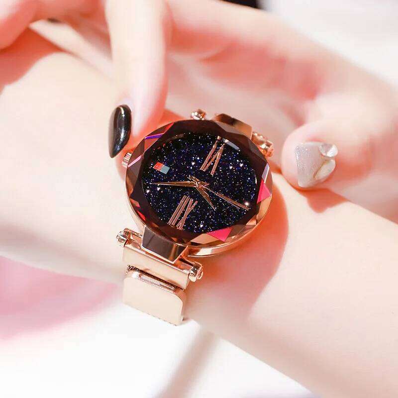 Fashion Women's Magnetic Strap Quartz Ladies Dress Wrist Gift For Women H260228