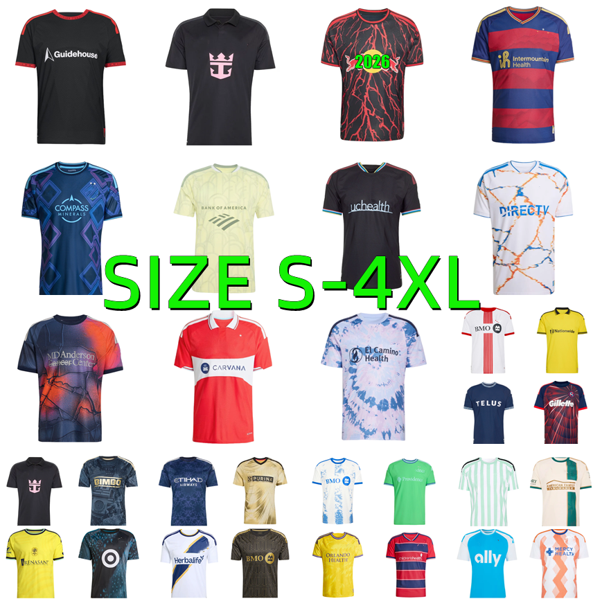 2026 San Diego LA Galaxy LAFC Soccer Jersey Timbers Sporting KC Philadelphia Toronto Dynamo Atlanta Montreal Nashville SC Orlando City New England Revolution LOUIS