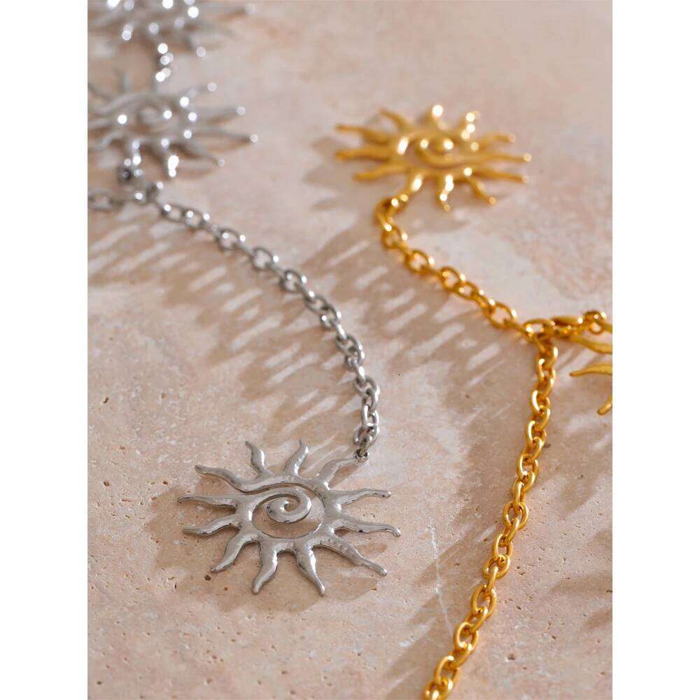 Yhpup 2025 Fashion Stainless Steel Sun Belly Waist Chain for Women Summer Statement Jeans Rave Body Jewelry Accessory Waterproof H260228