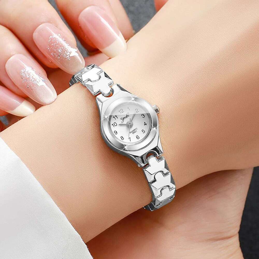 Elegant Small Arabic Dial Women es Thin Strap Ladies Quartz Wrist Reloj Mujer Girls Clock GiftWithout Box H260228