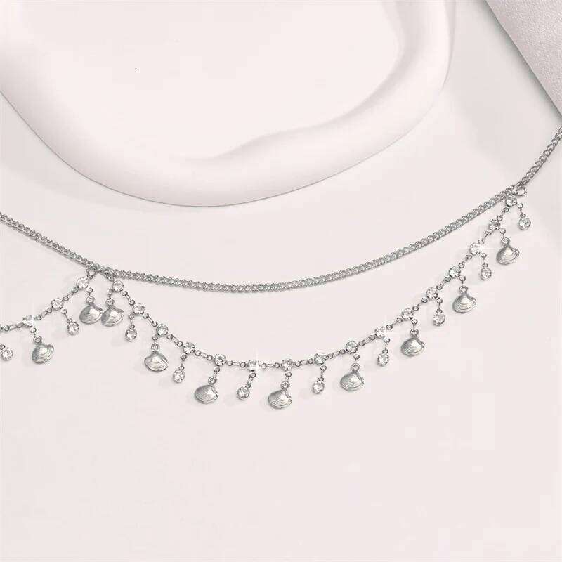 Minimalism Multilayer Belly Waist Chain Women Summer Bikini Goth Body Jewelry Festival Accessories H260228