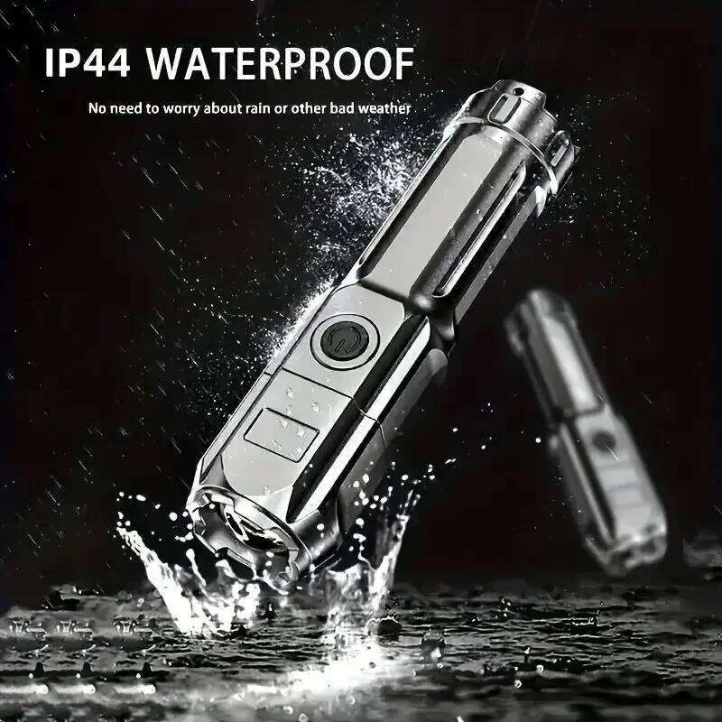 Powerful Rechargeable USB Waterproof Zoom Fishing Hunting Camping 100,00 Lumen Tactical Flashlight LED Torch Z260301