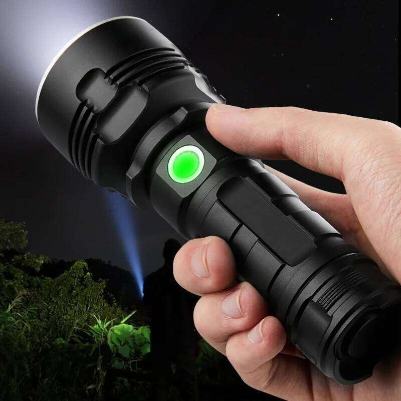 Z30 Super Powerful LED Flashlight XHP70 Tactical Torch USB Rechargeable Linterna Waterproof Lamp Ultra Bright Lantern Camping Z260301