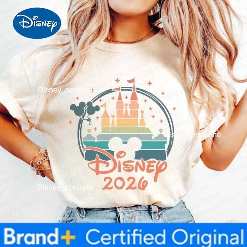 Disney Family Vacation 2026 Shirts Trip 2026 Shirt Disneyland T-Shirt Disneyworld Group Matching Comfortable Kids T-Shirt H260302