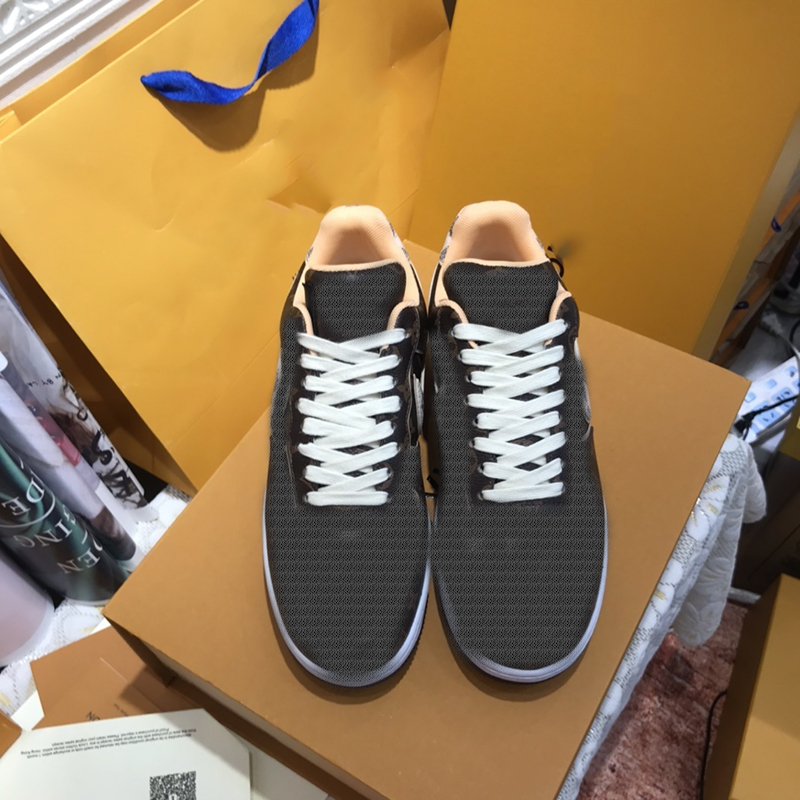Breathable Cotton Canvas Checkerprint Trainer Shoes For Men & Women Suitable Any Weather 70135621