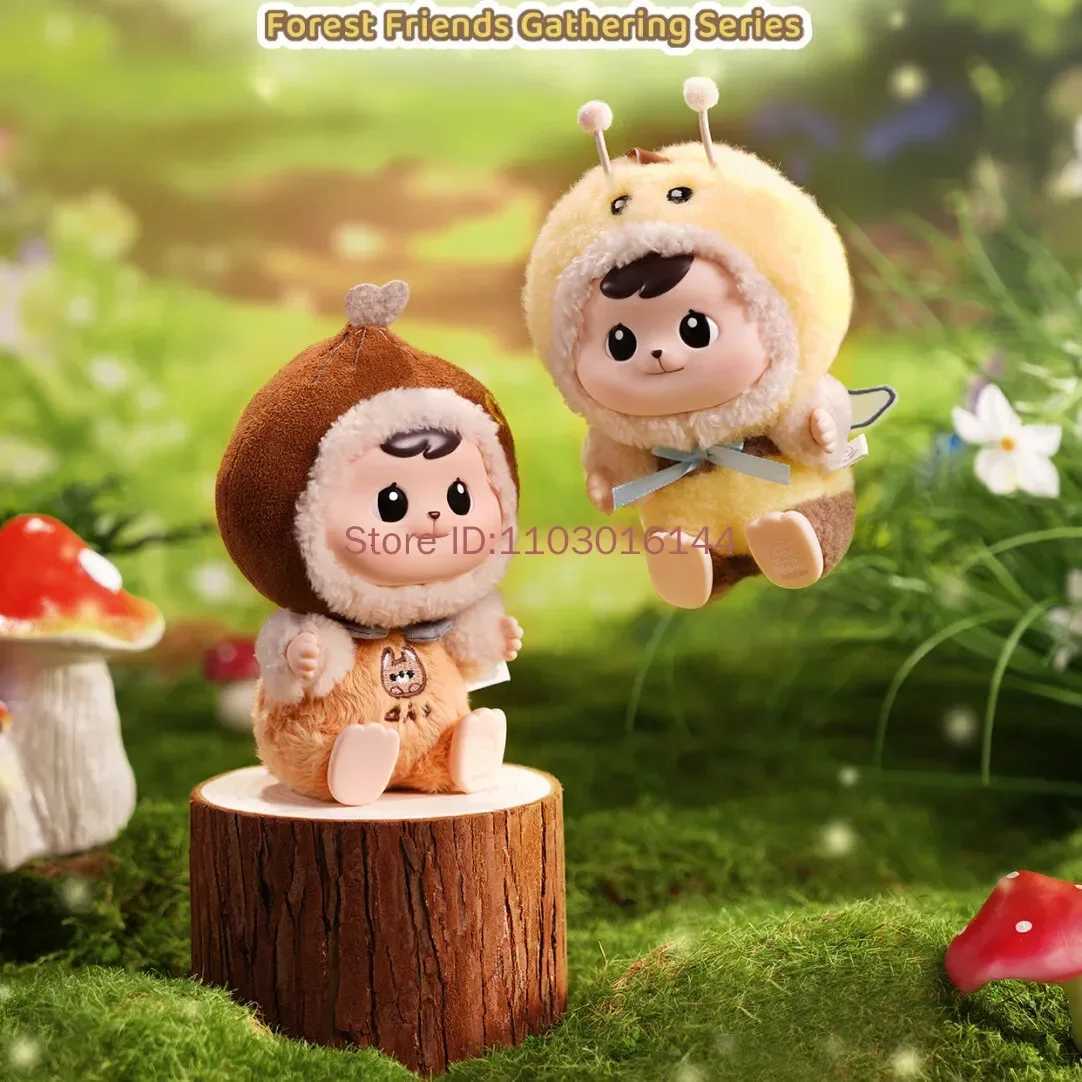 Bao-Ao Forest Friends Gathering Series Blind Box Cute Trendy Doll Backpack Pendant Decor Toy Gift with Skeleton OrnamentT260302
