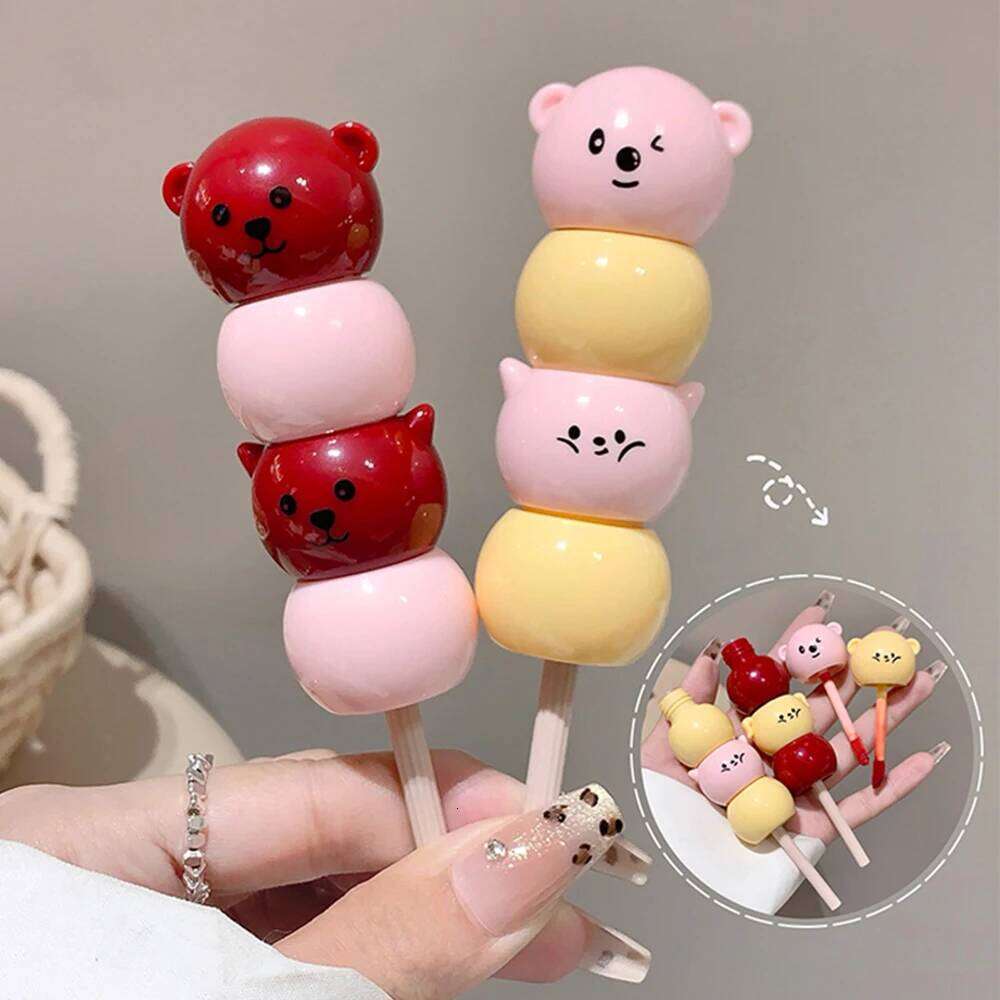 Gege Bear Matte Velvet Cute Candied Haws Mud Cream Lip Clay Long-lasting Color Non-drying Lipstick H260302