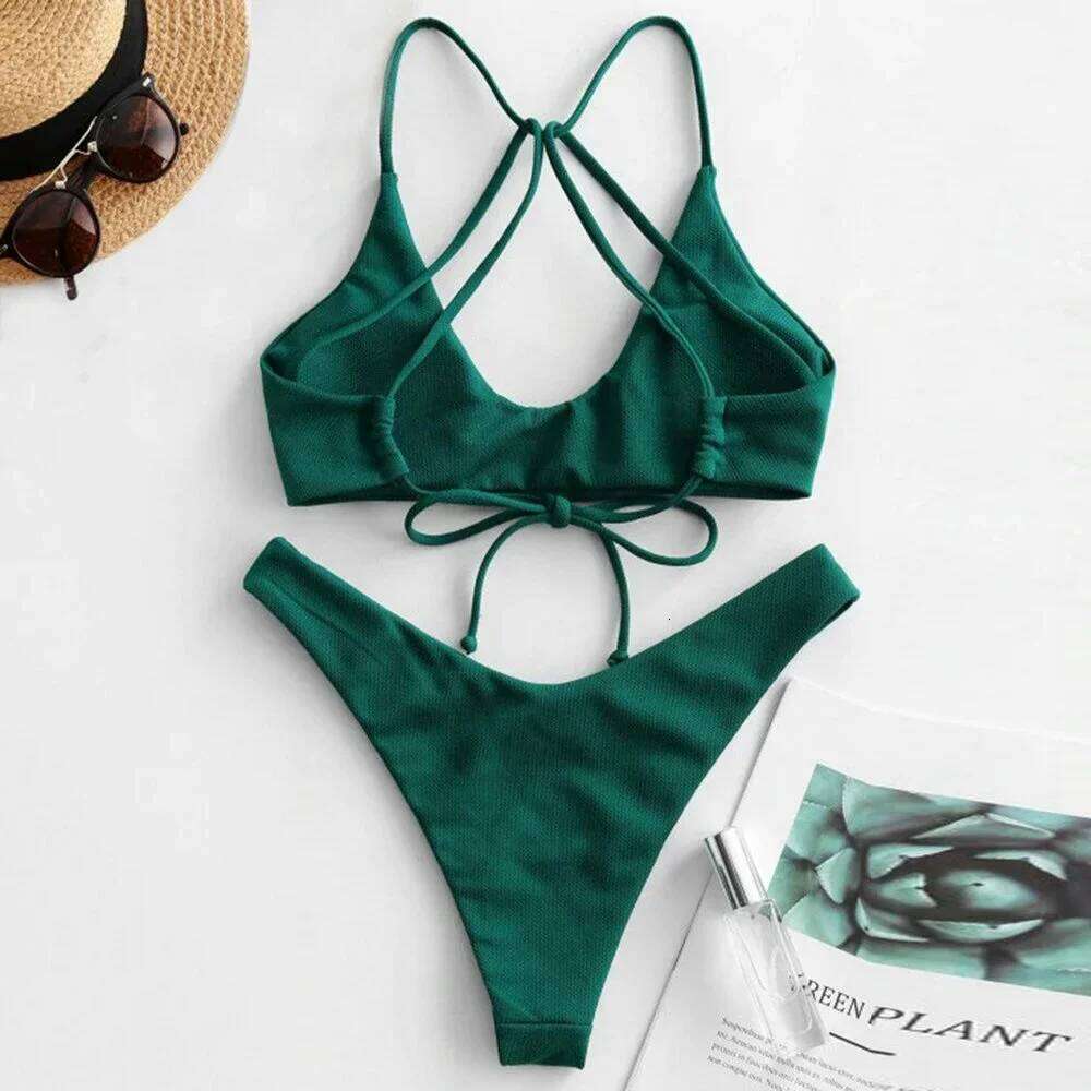 Sexy String Backless Bikini Push Up Extreme Swimsuit Micro Bikinis Vacation Swimwear Women Beach Outfits Bathing Suit Summer Set Z260301