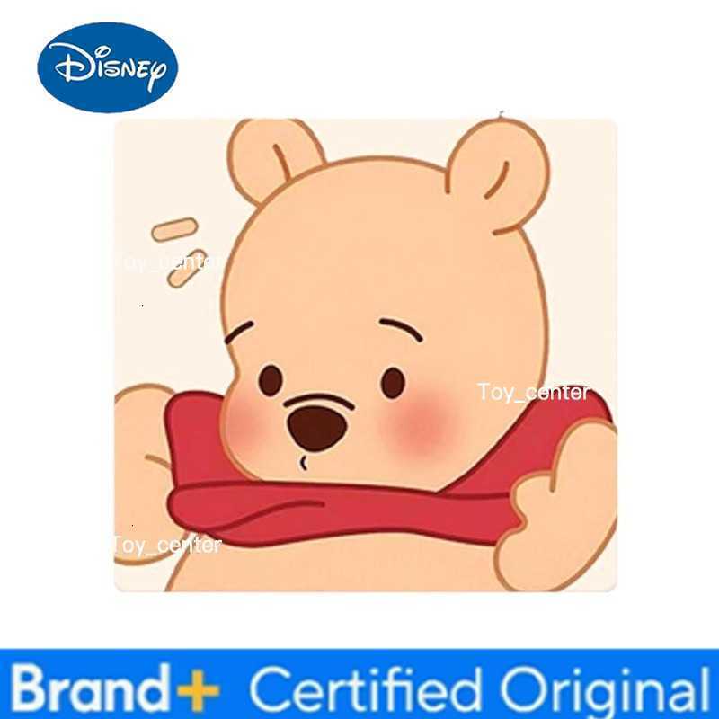 Disney Winnie the Pooh Mirror Portable Small Mirror Portable Folding Mirrors Cartoon Double-Sided Pattern Makeup Gift For Girl H260302