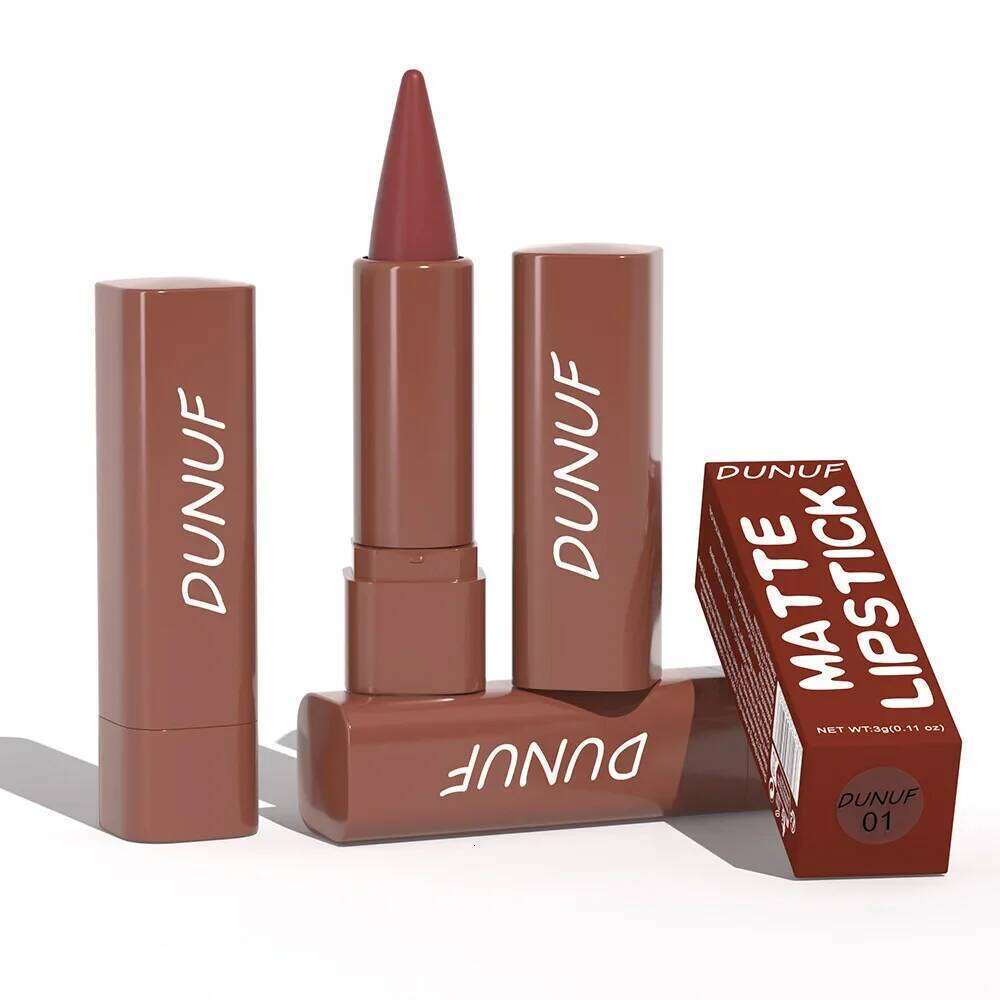 9 Colors Gradient Matte Liner Waterproof Non-Sticky Velvet Lipstick Black Brown Contouring Tint Crayon Lip Makeup H260302