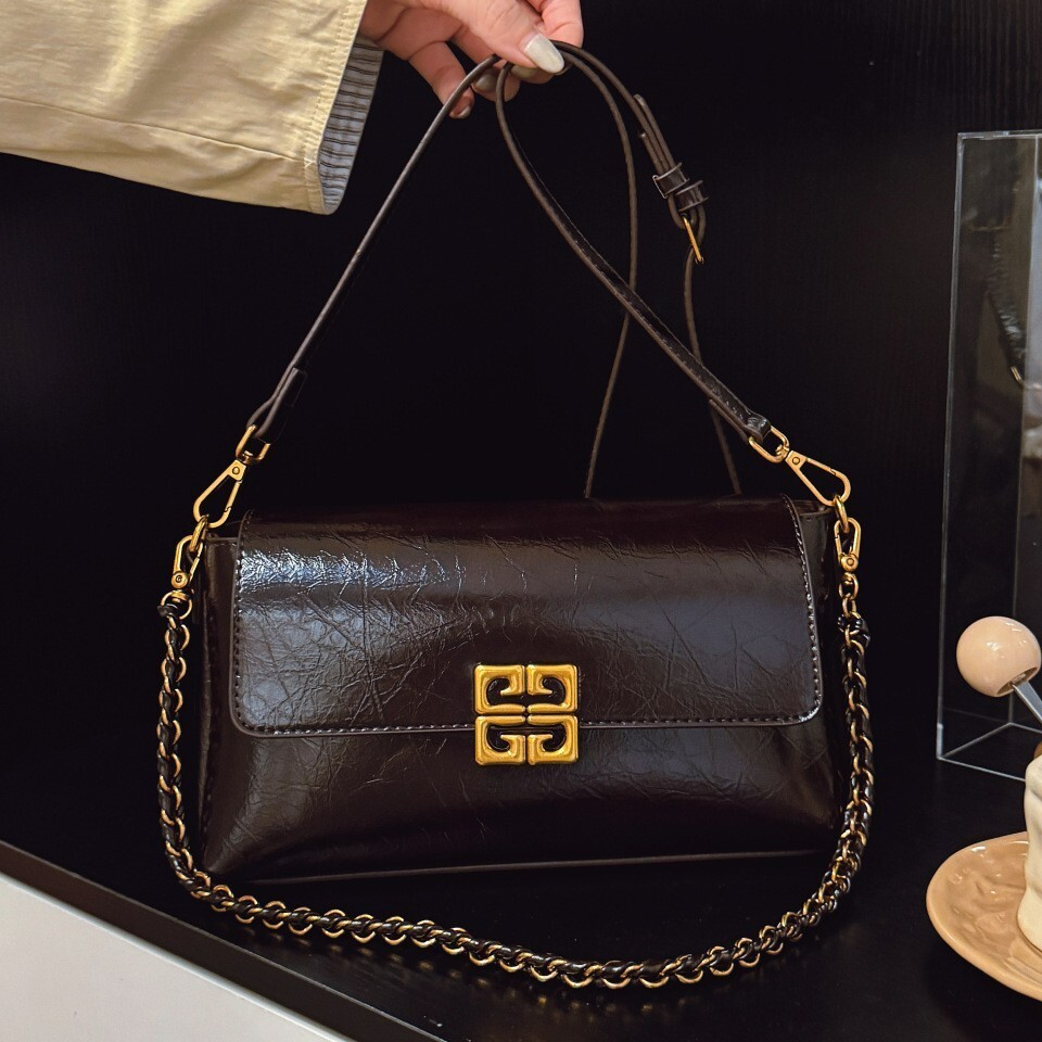 Luxury Handbag 2026 New Style Crossbody Bag For Women, Versatile And Fashionable Small Square Bag For Commuting, Women's Shoulder Bag With A High